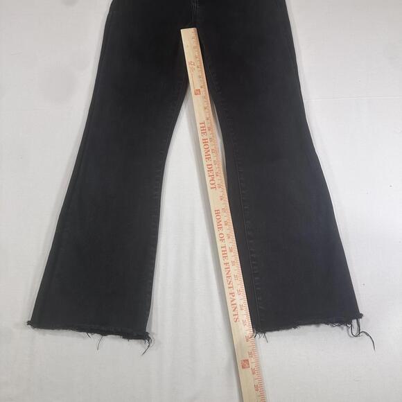 Abercrombie & Fitch Women's Simone High Rise Ankle Flare Denim Jeans Size 29/8R - Picture 8 of 9